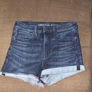 American eagle super stretch Jean shorts size 8